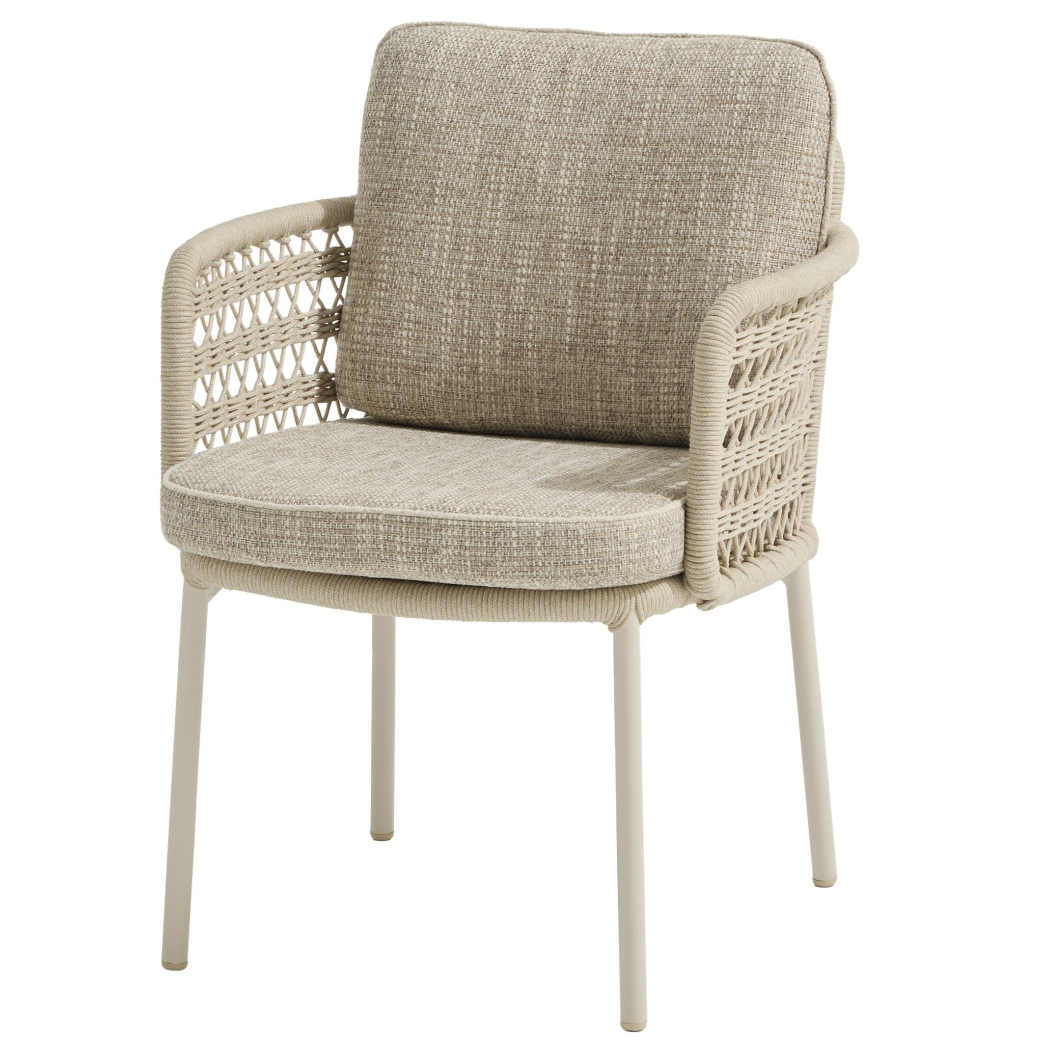 4 Seasons Outdoor Nova dining tuinstoel linen 