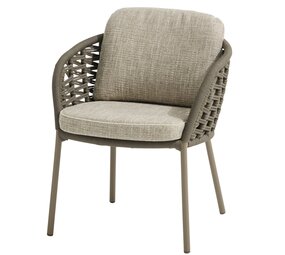 4 Seasons Outdoor Vera dining tuinstoel mocca 4 Seasons Outdoor