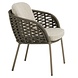 4 Seasons Outdoor Vera dining tuinstoel mocca 4 Seasons Outdoor