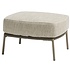 Vera voetenbank mocca 4 Seasons Outdoor Vera voetenbank mocca 4 Seasons Outdoor