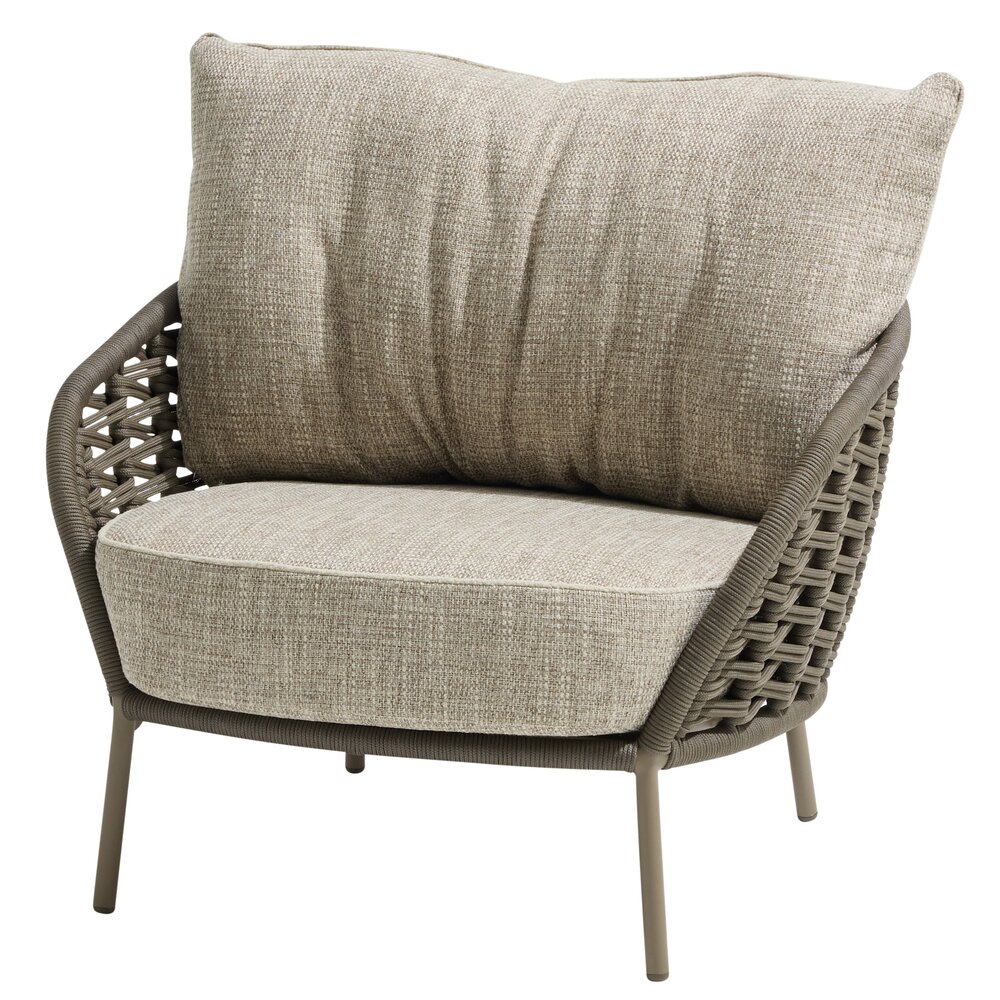 4 Seasons Outdoor Vera loungestoel mocca 4 Seasons Outdoor 4 Seasons Outdoor Vera loungestoel mocca 4 Seasons Outdoor