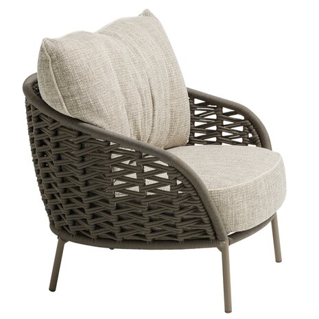 4 Seasons Outdoor Vera loungestoel mocca 4 Seasons Outdoor 4 Seasons Outdoor Vera loungestoel mocca 4 Seasons Outdoor