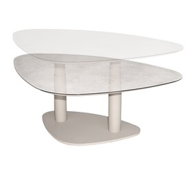 Taste 4SO Paros in hoogte verstelbare tafel pebble shaped printed ceramic 140x90 cm linen Taste 4SO Taste 4SO Paros in hoogte verstelbare tafel pebble shaped printed ceramic 140x90 cm linen Taste 4SO
