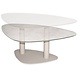 Taste 4SO Paros in hoogte verstelbare tafel pebble shaped printed ceramic 140x90 cm linen Taste 4SO Taste 4SO Paros in hoogte verstelbare tafel pebble shaped printed ceramic 140x90 cm linen Taste 4SO