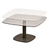 Paros in hoogte verstelbare tafel printed ceramic 100x100 cm terre Taste 4SO Paros in hoogte verstelbare tafel printed ceramic 100x100 cm terre Taste 4SO