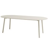 Taste 4SO Alba dining tuintafel 220x100xH75 cm keramiek oyster linen Taste 4SO