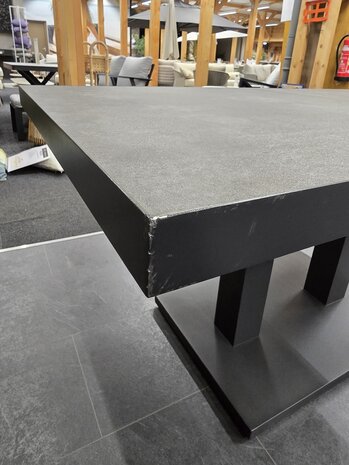 AVH-Collectie Showroommodel Pacific hoek dining loungeset 5 delig aluminium verstelbaar antraciet AVH-Collectie Showroommodel Pacific hoek dining loungeset 5 delig aluminium verstelbaar antraciet