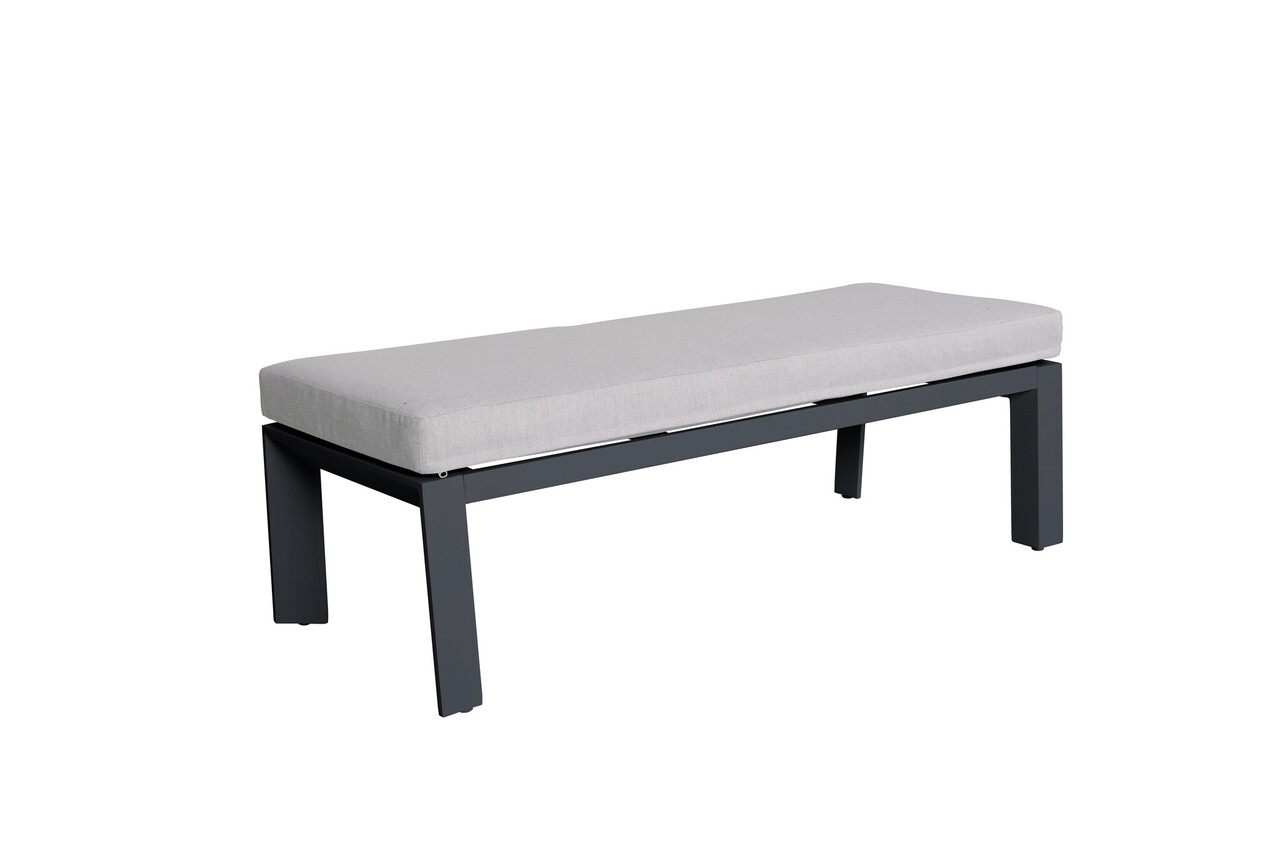 AVH-Collectie Showroommodel Jamaica stoel bank dining loungeset 5 delig aluminium antraciet AVH-Collectie Showroommodel Jamaica stoel bank dining loungeset 5 delig aluminium antraciet