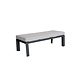 AVH-Collectie Showroommodel Jamaica stoel bank dining loungeset 5 delig aluminium antraciet AVH-Collectie Showroommodel Jamaica stoel bank dining loungeset 5 delig aluminium antraciet