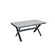 AVH-Collectie Showroommodel Jamaica stoel bank dining loungeset 5 delig aluminium antraciet AVH-Collectie Showroommodel Jamaica stoel bank dining loungeset 5 delig aluminium antraciet