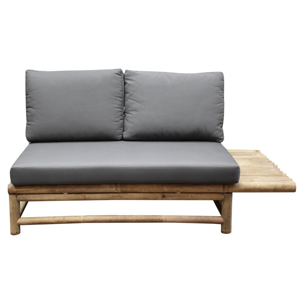 AVH-Collectie Showroommodel Piton hoek loungeset 4 delig bamboe AVH-Collectie Showroommodel Piton hoek loungeset 4 delig bamboe