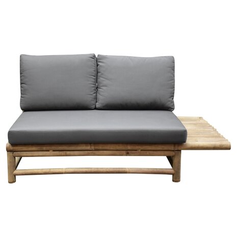 AVH-Collectie Showroommodel Piton hoek loungeset 4 delig bamboe AVH-Collectie Showroommodel Piton hoek loungeset 4 delig bamboe