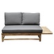 AVH-Collectie Showroommodel Piton hoek loungeset 4 delig bamboe AVH-Collectie Showroommodel Piton hoek loungeset 4 delig bamboe