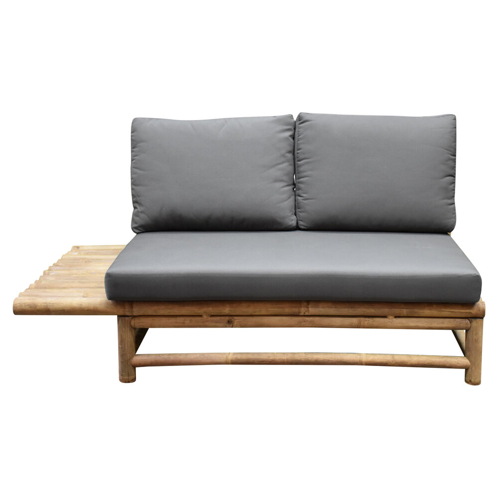 AVH-Collectie Showroommodel Piton hoek loungeset 4 delig bamboe AVH-Collectie Showroommodel Piton hoek loungeset 4 delig bamboe