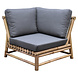 AVH-Collectie Showroommodel Piton hoek loungeset 4 delig bamboe AVH-Collectie Showroommodel Piton hoek loungeset 4 delig bamboe