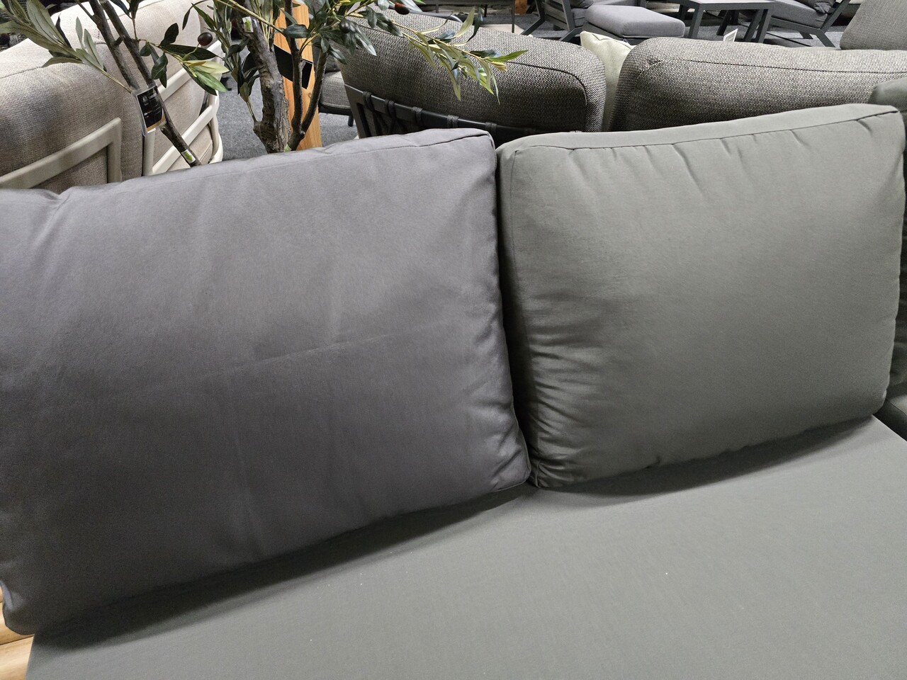 AVH-Collectie Showroommodel Piton hoek loungeset 4 delig bamboe AVH-Collectie Showroommodel Piton hoek loungeset 4 delig bamboe
