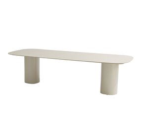 Taste 4SO Bosco dining tuintafel 300x110xH75 cm keramiek oyster linen Taste 4SO Taste 4SO Bosco dining tuintafel 300x110xH75 cm keramiek oyster linen Taste 4SO