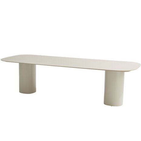 Taste 4SO Bosco dining tuintafel 300x110xH75 cm keramiek oyster linen Taste 4SO Taste 4SO Bosco dining tuintafel 300x110xH75 cm keramiek oyster linen Taste 4SO