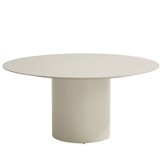 Taste 4SO Bosco dining tuintafel 160xH75 cm rond keramiek oyster linen Taste 4SO Taste 4SO Bosco dining tuintafel 160xH75 cm rond keramiek oyster linen Taste 4SO