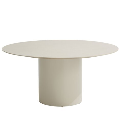 Taste 4SO Bosco dining tuintafel 160xH75 cm rond keramiek oyster linen Taste 4SO Taste 4SO Bosco dining tuintafel 160xH75 cm rond keramiek oyster linen Taste 4SO