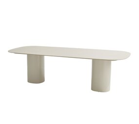 Taste 4SO Bosco low dining tuintafel 240x105xH69 cm keramiek oyster linen Taste 4SO Taste 4SO Bosco low dining tuintafel 240x105xH69 cm keramiek oyster linen Taste 4SO