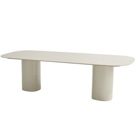 Taste 4SO Bosco low dining tuintafel 240x105xH69 cm keramiek oyster linen Taste 4SO Taste 4SO Bosco low dining tuintafel 240x105xH69 cm keramiek oyster linen Taste 4SO