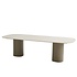 Bosco dining tuintafel 240x105xH75 cm keramiek oyster mocca Taste 4SO