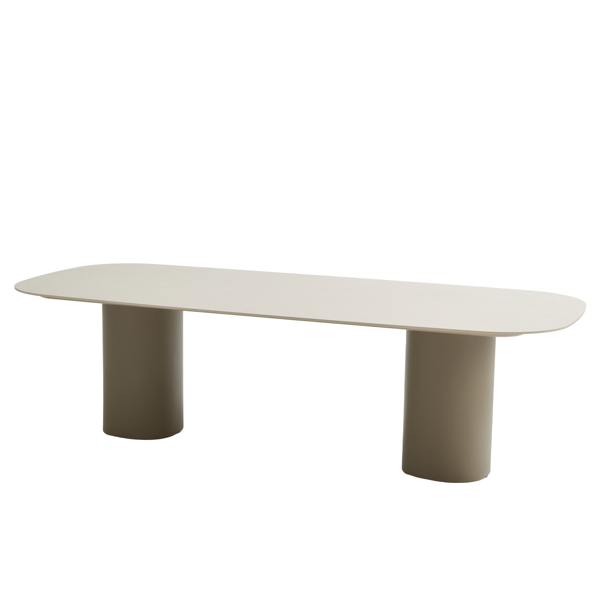 Taste 4SO Bosco dining tuintafel 240x105xH75 cm keramiek oyster mocca 