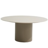 Taste 4SO Bosco dining tuintafel 160xH75 cm rond keramiek oyster mocca Taste 4SO Taste 4SO Bosco dining tuintafel 160xH75 cm rond keramiek oyster mocca Taste 4SO