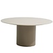 Taste 4SO Bosco dining tuintafel 160xH75 cm rond keramiek oyster mocca Taste 4SO Taste 4SO Bosco dining tuintafel 160xH75 cm rond keramiek oyster mocca Taste 4SO