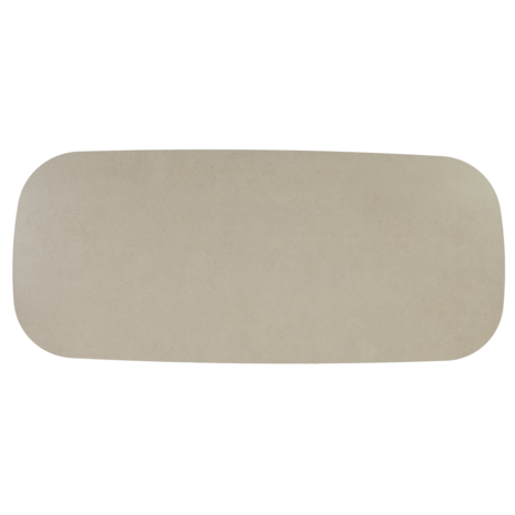 Taste 4SO Bosco low dining tuintafel 240x105xH69 cm keramiek oyster mocca Taste 4SO