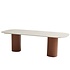 Bosco dining tuintafel 240x105xH75 cm keramiek oyster spicy Taste 4SO