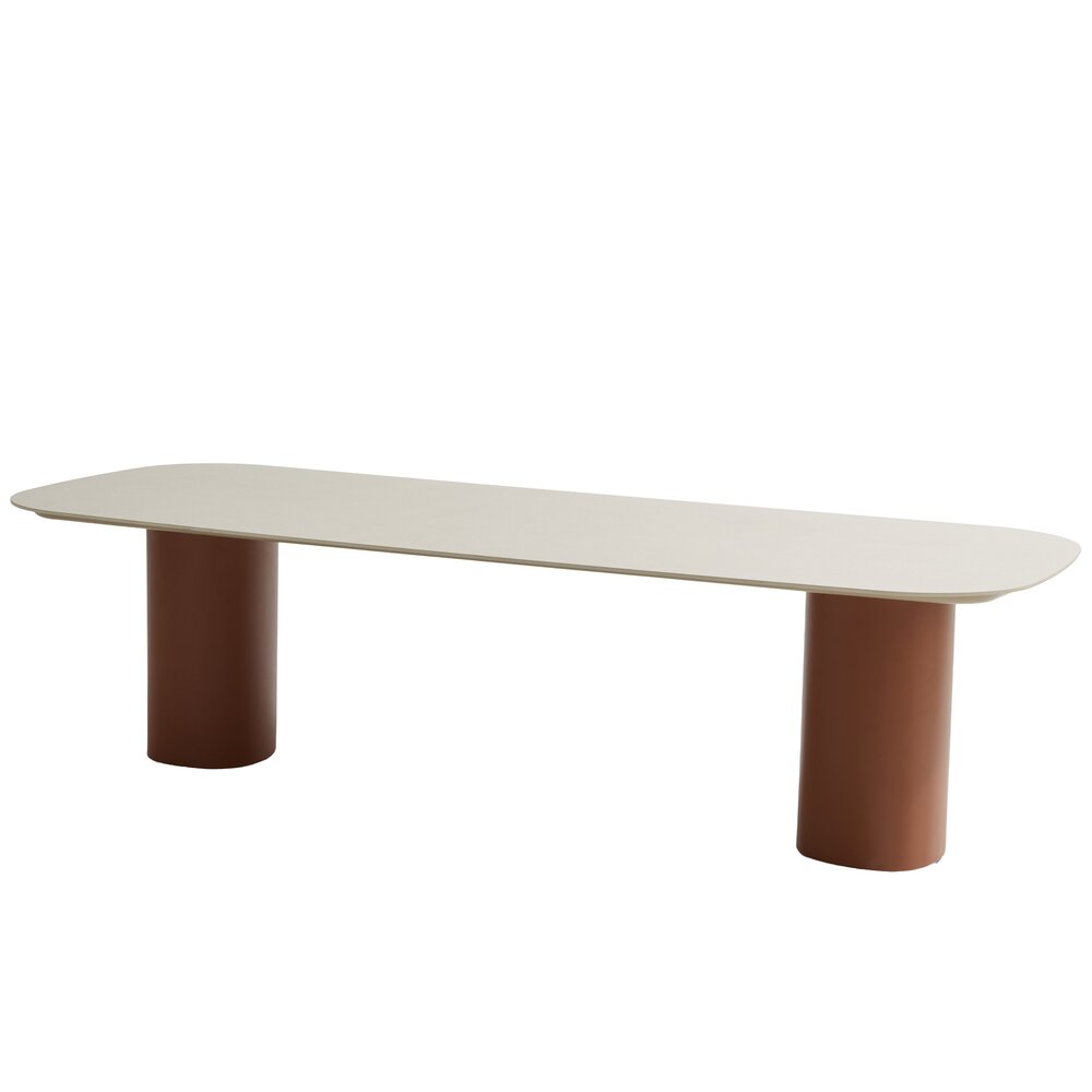 Taste 4SO Bosco dining tuintafel 300x110xH75 cm keramiek oyster spicy Taste 4SO Taste 4SO Bosco dining tuintafel 300x110xH75 cm keramiek oyster spicy Taste 4SO