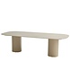 Taste 4SO Bosco low dining tuintafel 240x105xH69 cm keramiek sabbia panna latte Taste 4SO