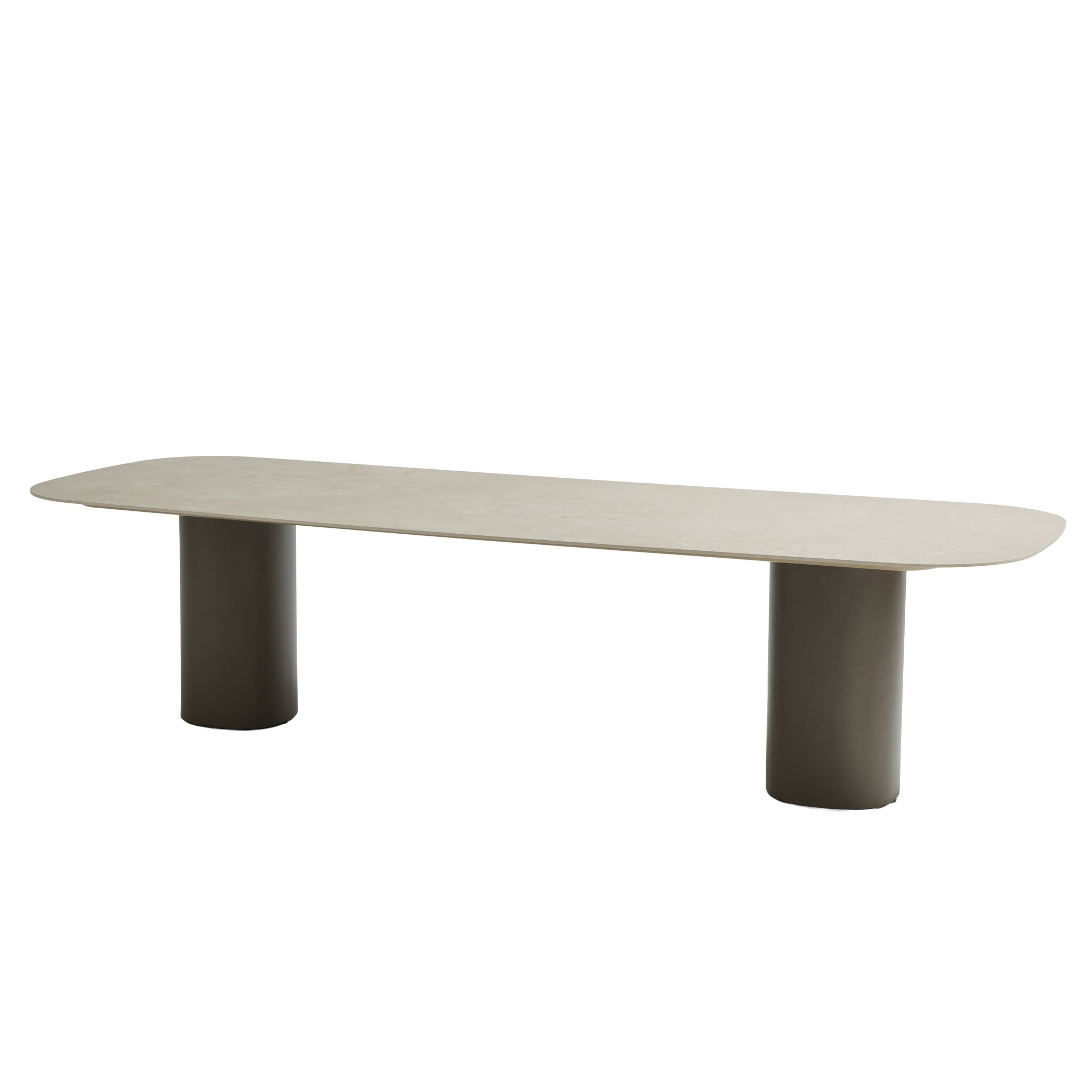 Taste 4SO Bosco dining tuintafel 300x110xH75 cm keramiek sabbia panna terre 