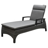AVH-Collectie Showroommodel 2 x Dallas ligbed 162x70xH101 cm antraciet wicker AVH-Collectie Showroommodel 2 x Dallas ligbed 162x70xH101 cm antraciet wicker