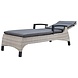 AVH-Collectie Showroommodel 1 x Dallas ligbed 162x70xH101 cm grijs wicker AVH-Collectie Showroommodel 1 x Dallas ligbed 162x70xH101 cm grijs wicker