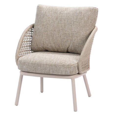 Taste 4SO Wave low dining tuinstoel linen Taste 4SO Taste 4SO Wave low dining tuinstoel linen Taste 4SO