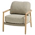Milou loungestoel rustic teak Taste 4SO Milou loungestoel rustic teak Taste 4SO