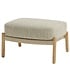 Milou voetenbank rustic teak Taste 4SO Milou voetenbank rustic teak Taste 4SO