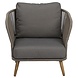 AVH-Collectie Showroommodel Volterra lounge balkonset 5-delig licht bruin wicker AVH-Collectie Showroommodel Volterra lounge balkonset 5-delig licht bruin wicker