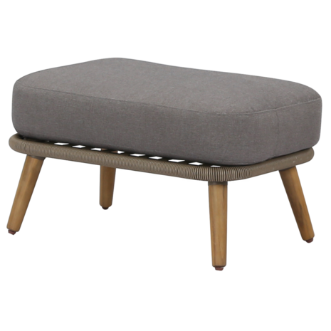AVH-Collectie Showroommodel Volterra lounge balkonset 5-delig licht bruin wicker AVH-Collectie Showroommodel Volterra lounge balkonset 5-delig licht bruin wicker