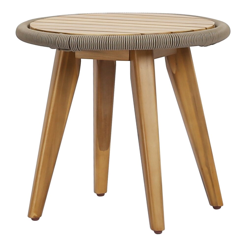 AVH-Collectie Showroommodel Volterra lounge balkonset 5-delig licht bruin wicker AVH-Collectie Showroommodel Volterra lounge balkonset 5-delig licht bruin wicker