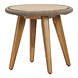 AVH-Collectie Showroommodel Volterra lounge balkonset 5-delig licht bruin wicker AVH-Collectie Showroommodel Volterra lounge balkonset 5-delig licht bruin wicker