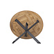 Taste 4SO Showroommodel Prado dining tuintafel 160øx75 cm rond teak antraciet Taste 4SO