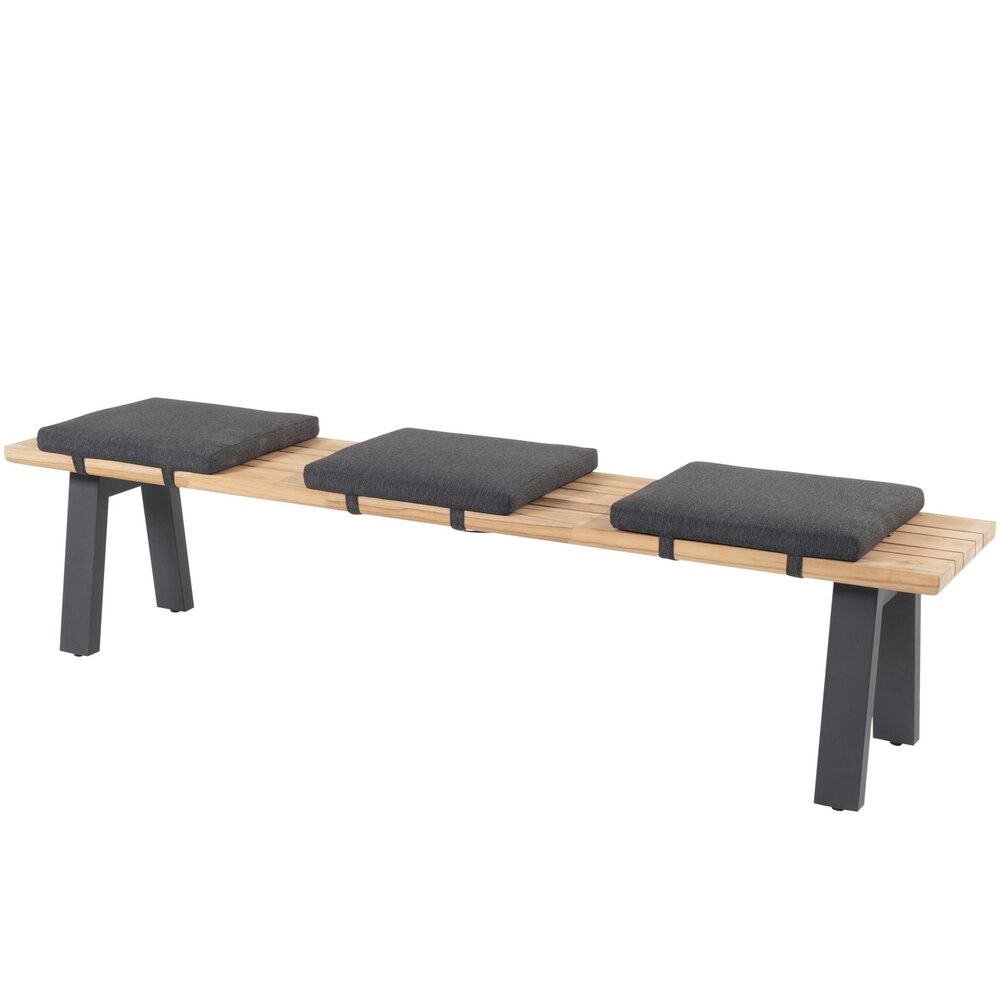 4 Seasons Outdoor Showroommodel Lano Cempre dining tuinset 240x100xH75 cm 5-delig teak 4 Seasons Outdoor Showroommodel Lano Cempre dining tuinset 240x100xH75 cm 5-delig teak