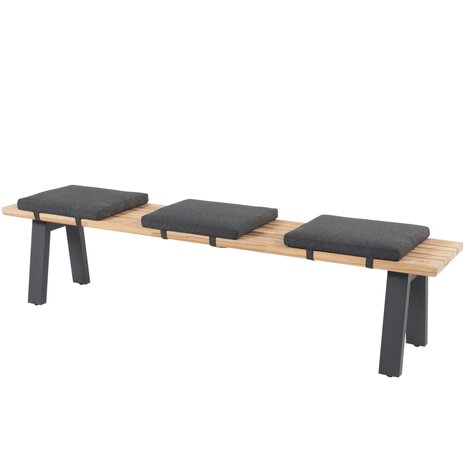 4 Seasons Outdoor Showroommodel Lano Cempre dining tuinset 240x100xH75 cm 5-delig teak 4 Seasons Outdoor Showroommodel Lano Cempre dining tuinset 240x100xH75 cm 5-delig teak