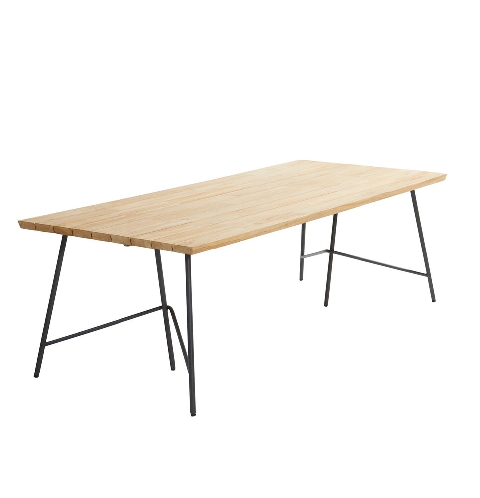 4 Seasons Outdoor Showroommodel Lano Cempre dining tuinset 240x100xH75 cm 5-delig teak 4 Seasons Outdoor Showroommodel Lano Cempre dining tuinset 240x100xH75 cm 5-delig teak