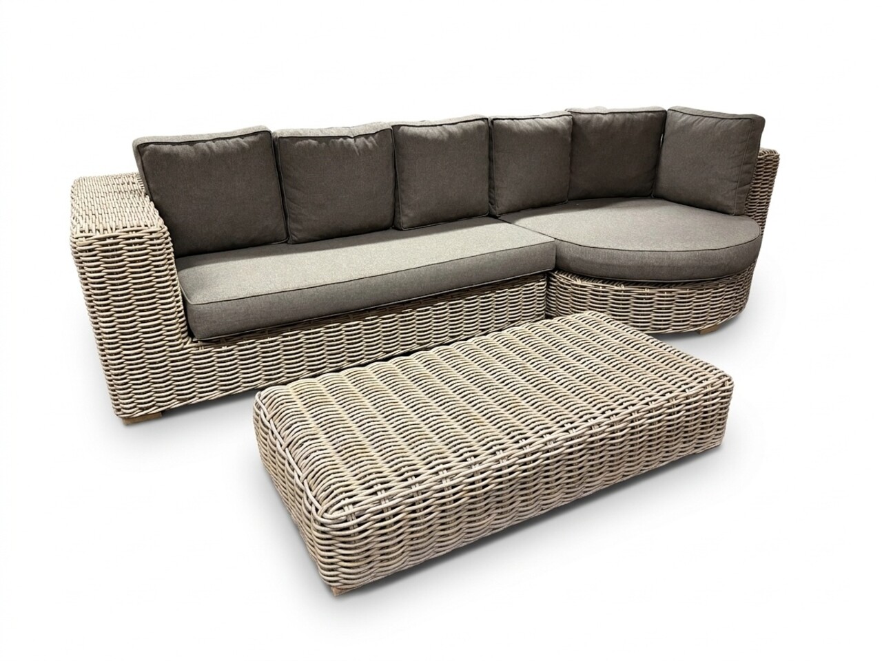 AVH-Collectie Showroommodel Queen chaise longue loungeset AVH-Collectie Showroommodel Queen chaise longue loungeset
