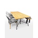 4 Seasons Outdoor Showroommodel Lano Cempre dining tuinset 240x100xH75 cm 5-delig teak 4 Seasons Outdoor Showroommodel Lano Cempre dining tuinset 240x100xH75 cm 5-delig teak